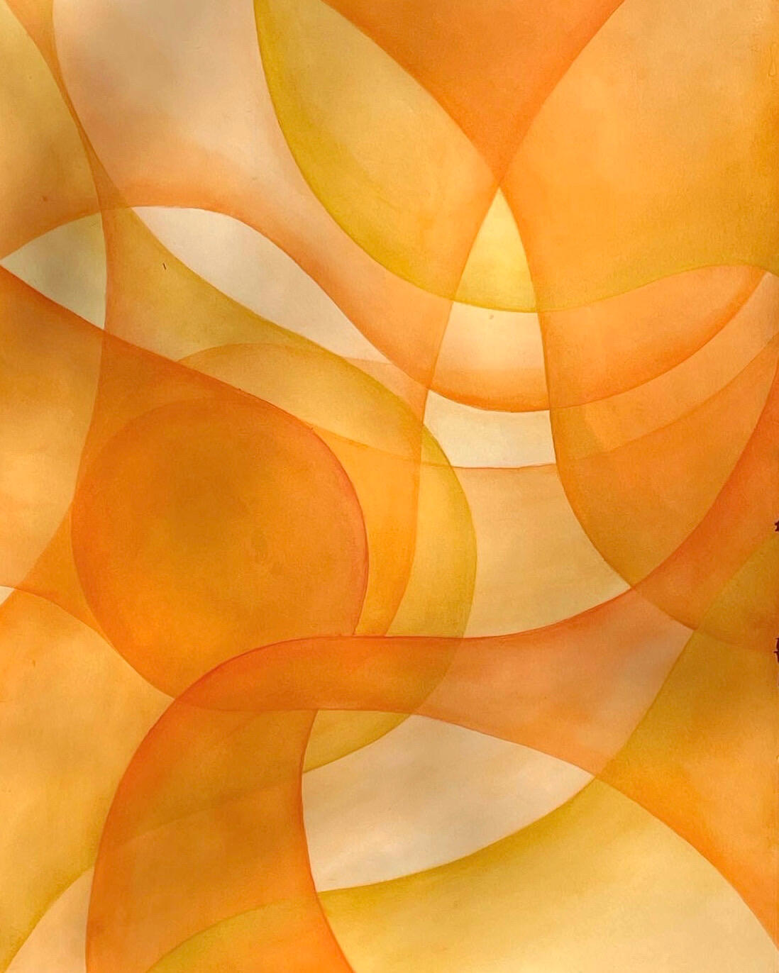 &#39;Four&#39; Watercolor 22x30